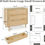 Thumbnail: 3 Drawer Dresser for Bedroom, Rattan Modern 