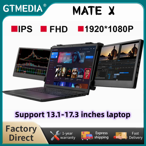 GTMEDIA 11.6 Inch Portable Monitor Laptop Dual Extender | Veterans Ridge