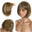 Thumbnail: Synthetic 12 Inch Short Straight BOB Wigs 