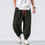 Thumbnail: Men's Fashion Cotton Linen Casual Harem Pants Plus Size