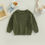Thumbnail: Sweaters Long Sleeve Solid Color Loose Knitted Pullover