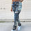 Thumbnail: Cargo Pants Women Plus Size Casual Jeans Print 