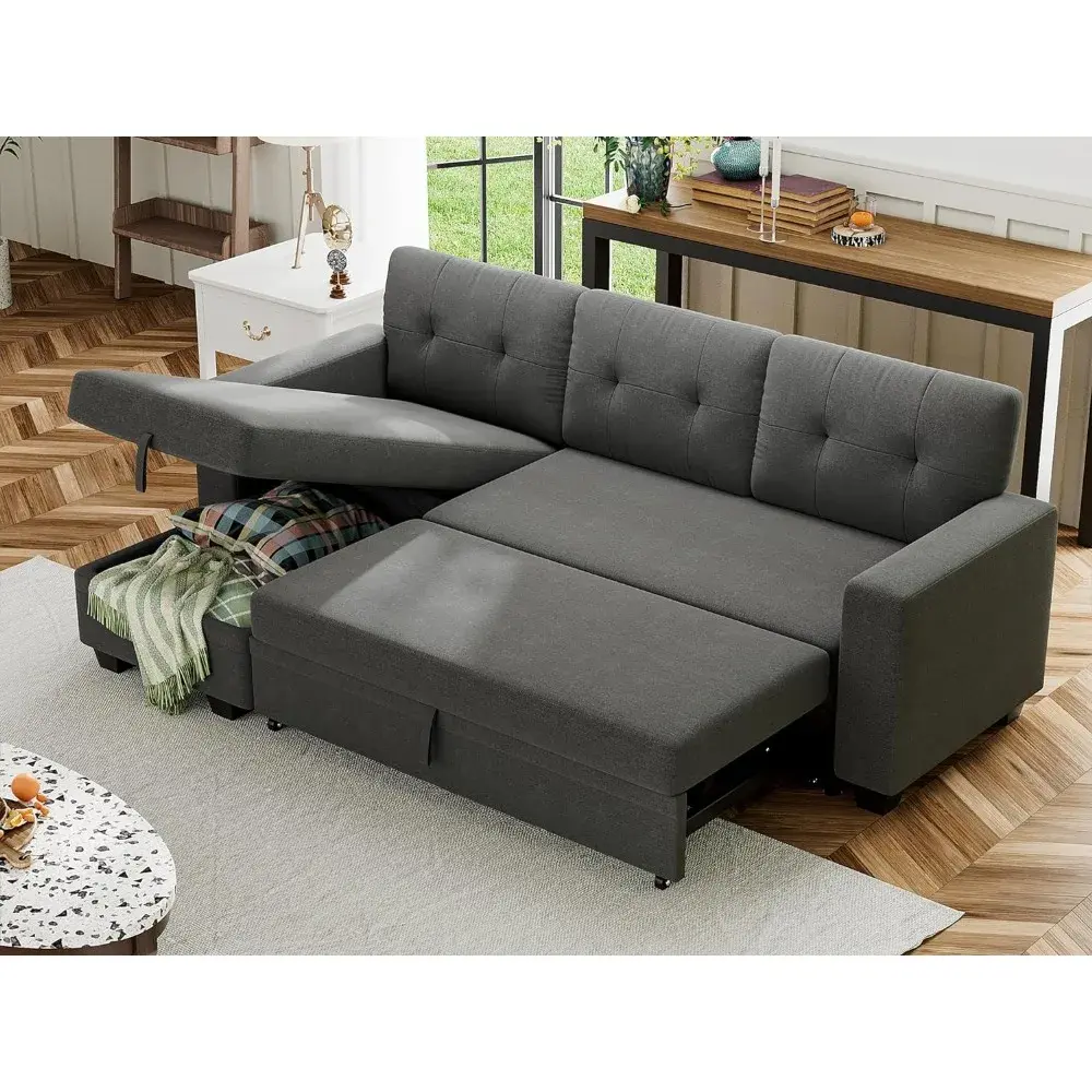 Sofa Bed Reversible Convertible Sleeper Pull Out Couch