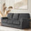 Thumbnail: 1/2/3 Seater Sofa Cover with Separate Cushions and Backrests Covers