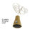 Thumbnail: 2M 10/20 LED Solar Wine Bottle Cork Shaped String Night Lights 