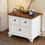 Thumbnail: 2 Pieces Wooden Captain Bedroom Set Twin Bed 