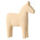 Thumbnail: Minimalist Small Wooden Horse Statue Sculpture Ornaments 