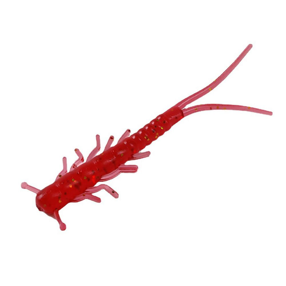 Carp Fishing Lure 50pcs Fishing Grubs Worm Paddle Tail