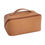 Thumbnail: Leather Makeup Bag Skin Care Cosmetic Case 