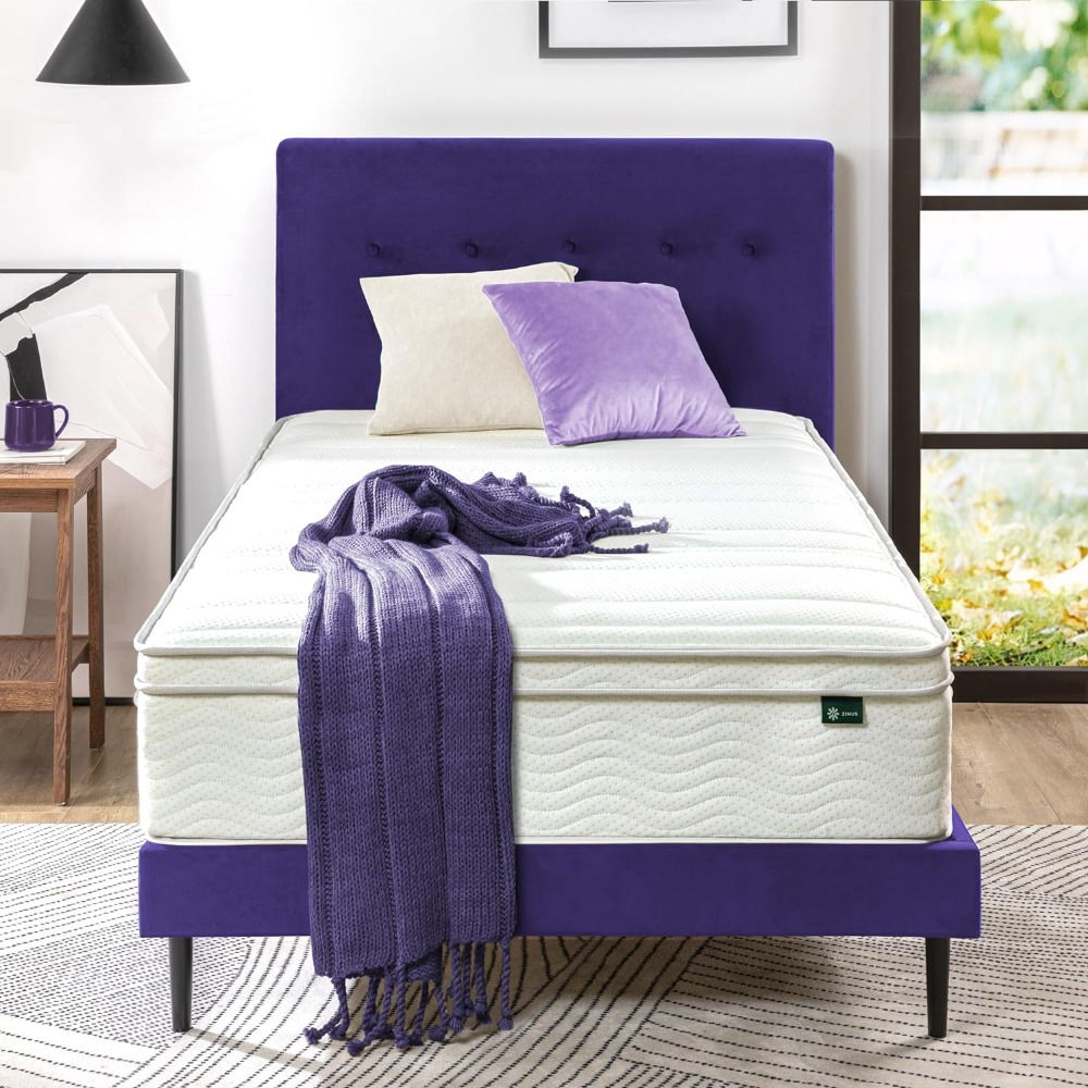 12 Inch Foam and Spring Mattress / CertiPUR-US Certified Foams