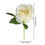 Thumbnail: 1pc Beautiful Silk Artificial Rose Flowers Wedding 