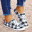Thumbnail: Women'S Plaid Canvas Shoes 