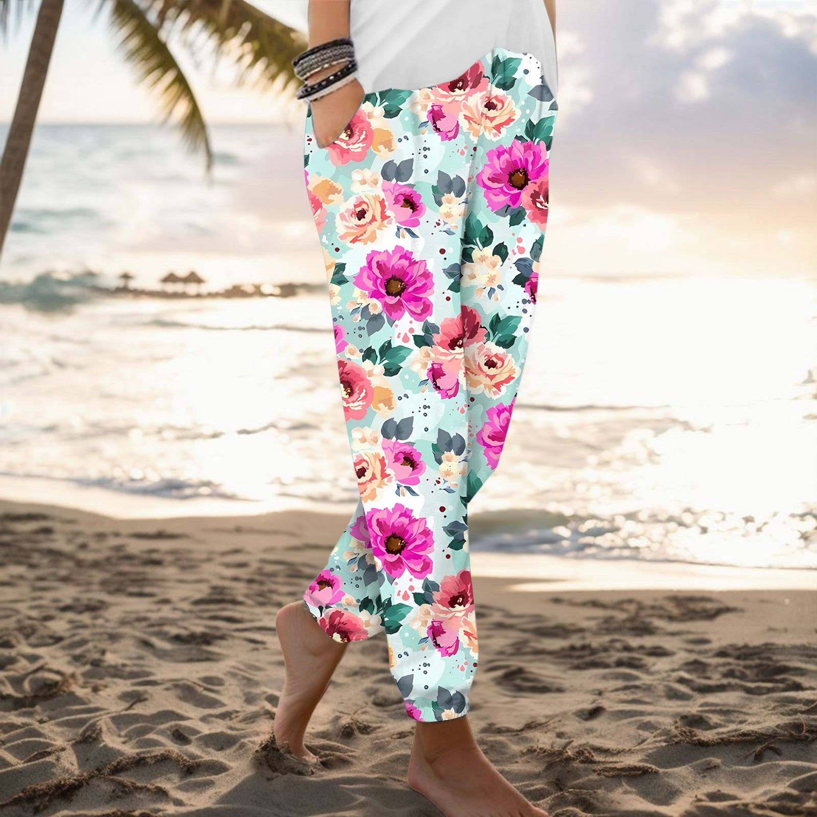 Pants For Women 2024 Summer Casual 