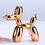 Thumbnail: 17cm Animals Sculpture Resin Cute Shiny Balloon Dog Shape 