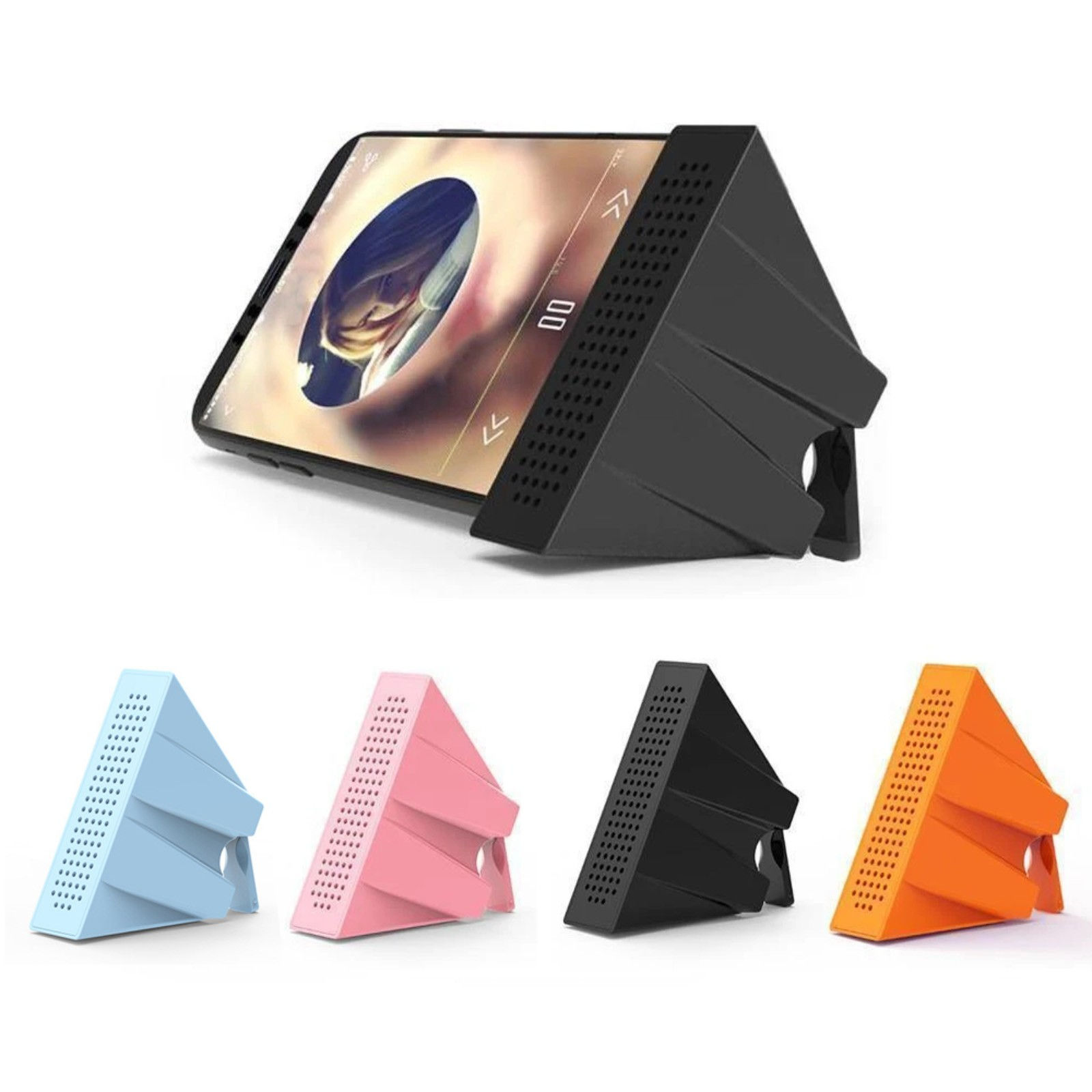 Portable Sound Amplifier Phone Holder Stand Universal Phone Holder