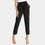 Thumbnail: Elegant Women'S Casual Pants Solid High Waist