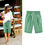 Thumbnail: Summer Large Size Shorts Women Candy Color Lace-up Elastic 