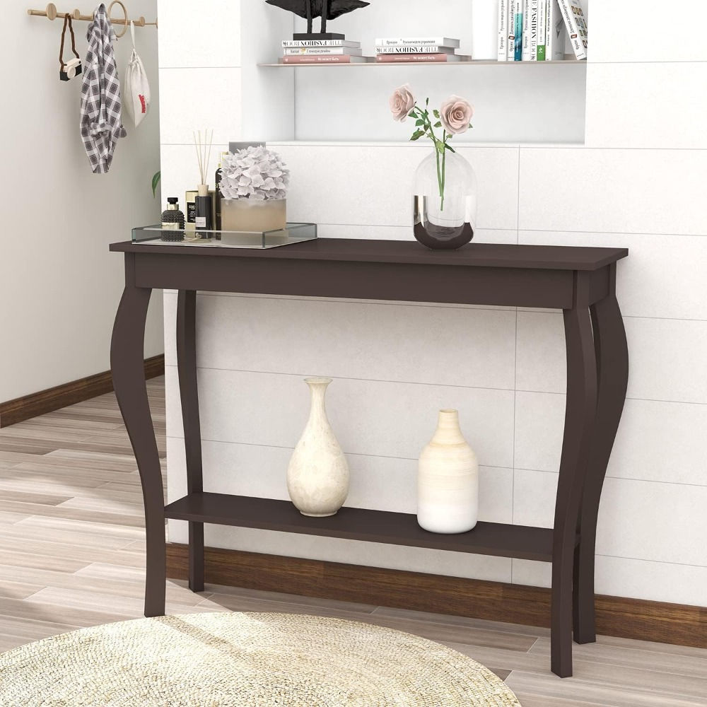 Narrow Console Table, Chic Accent Sofa Table, Entryway Table