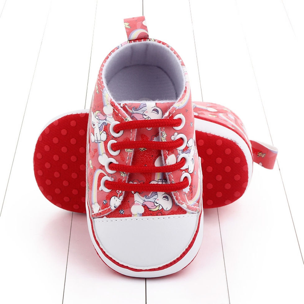 Baby Boys Girls Sweet Anti-Slip Casual Shoes