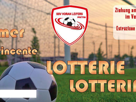 WEIHNACHTSLOTTERIE - Gewinner Lose