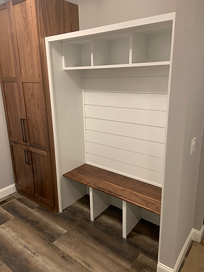 Custom built-in shelves make a wonderful addition to your NH home.