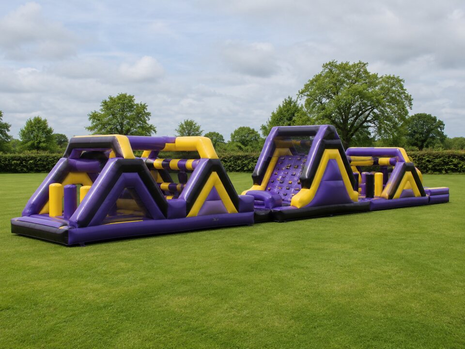 Inflatable assault course