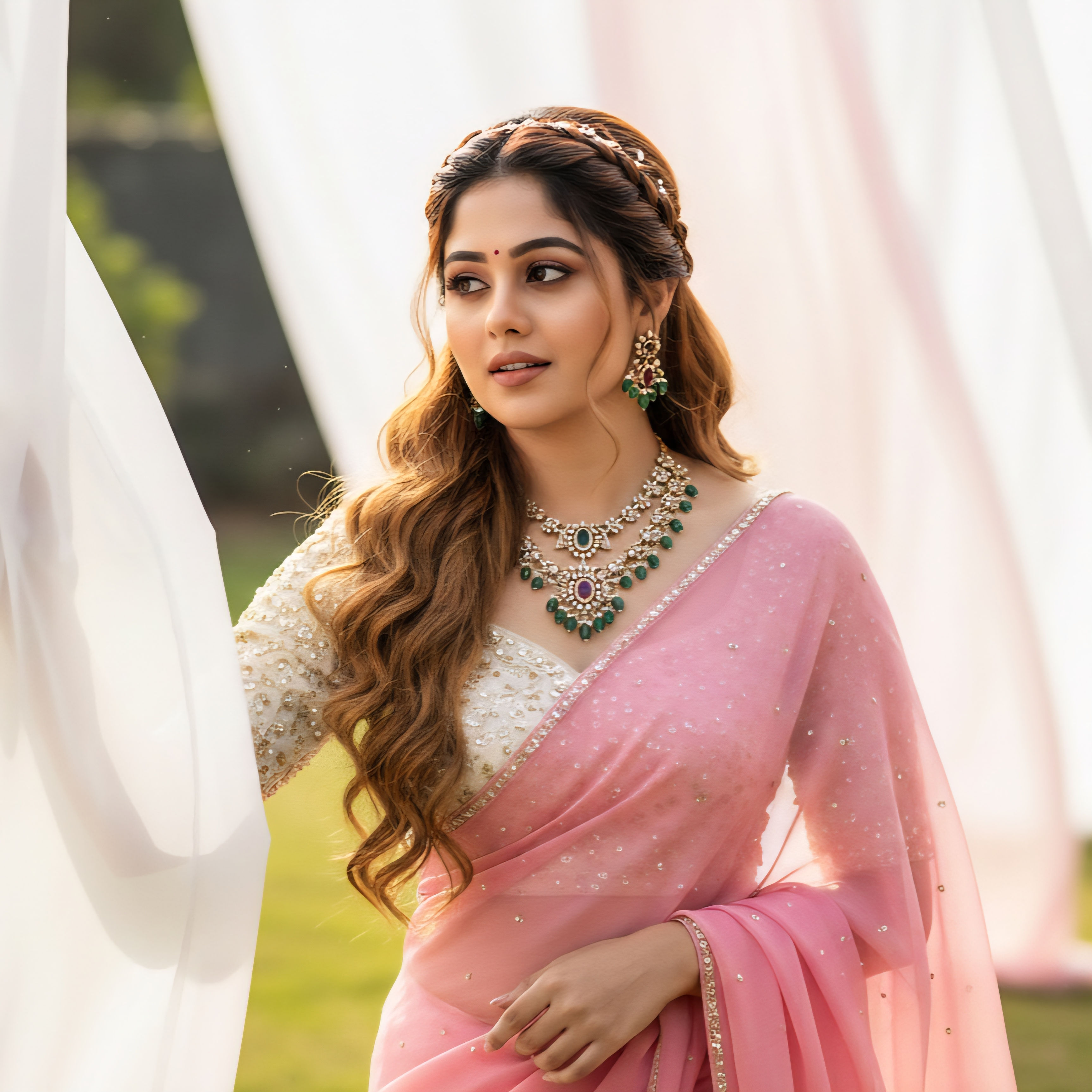 Luxe Polki Diamond Necklace 