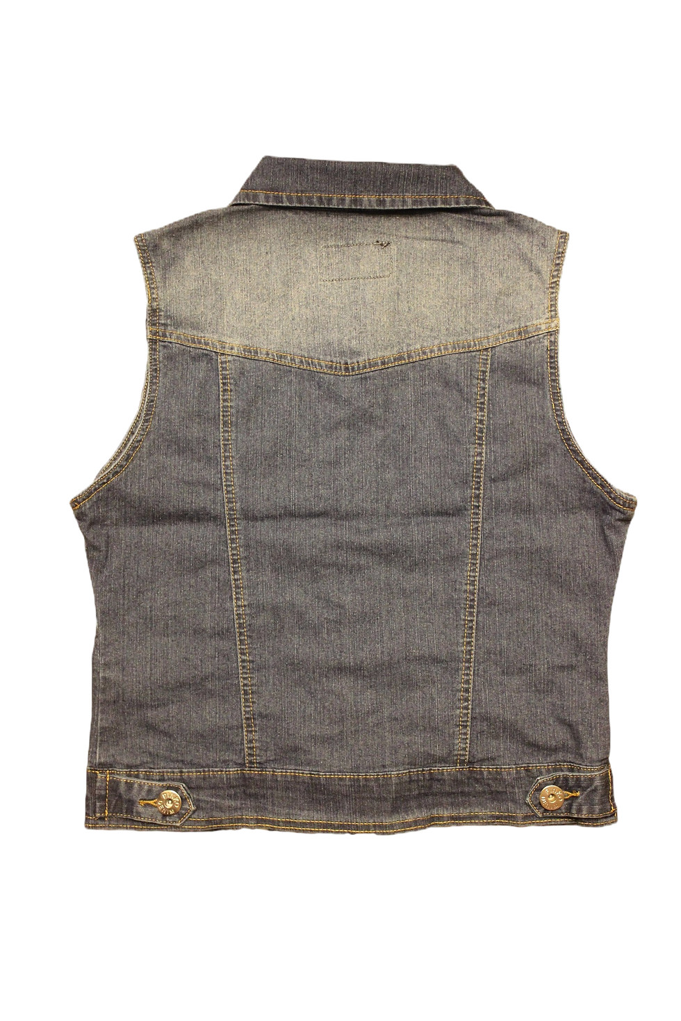 Thumbnail: Pinko Denim Women's Studs Med Sand Blast Vest Denim (PVM004)