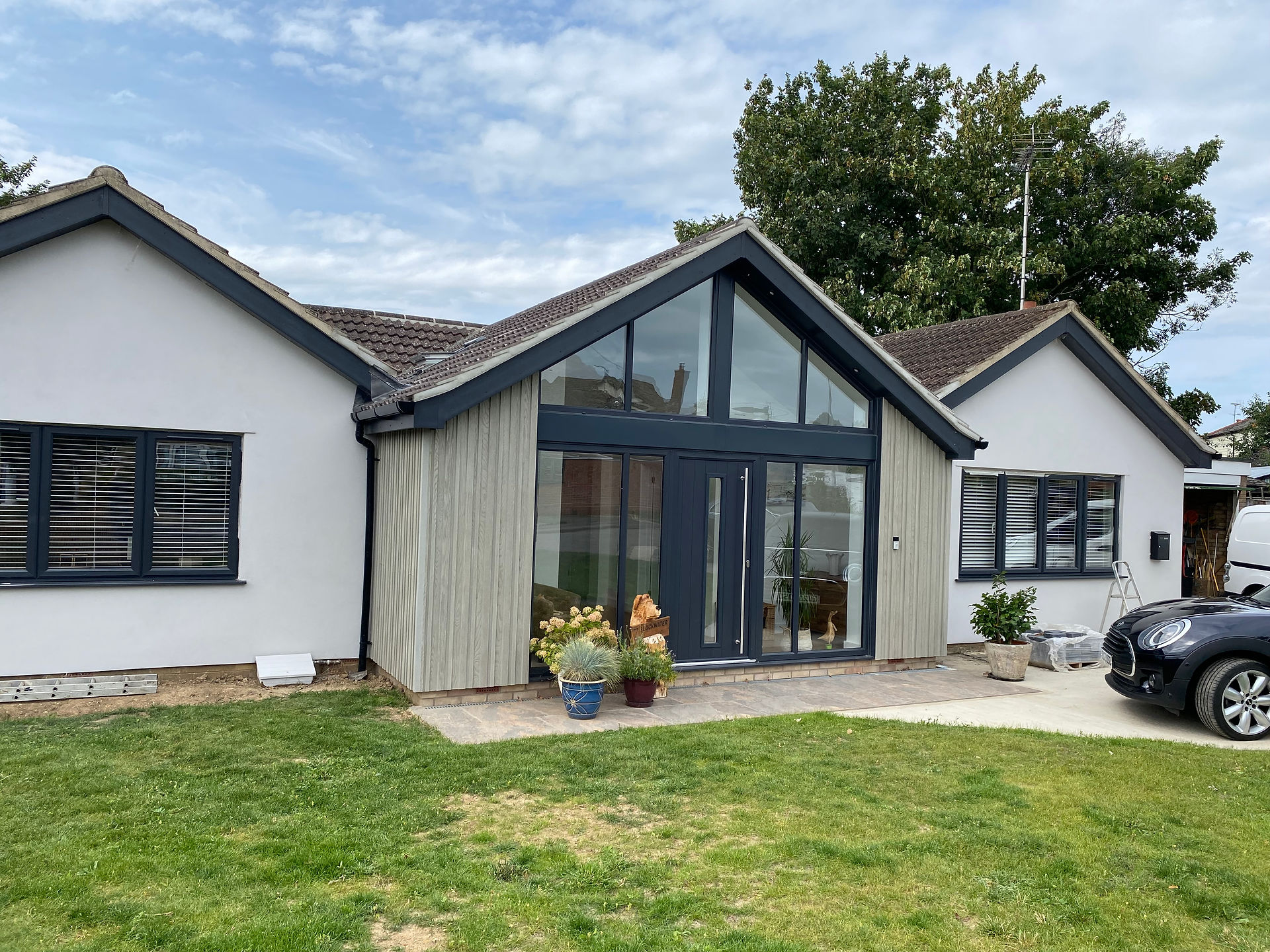 Bungalow renovation after photo 1.