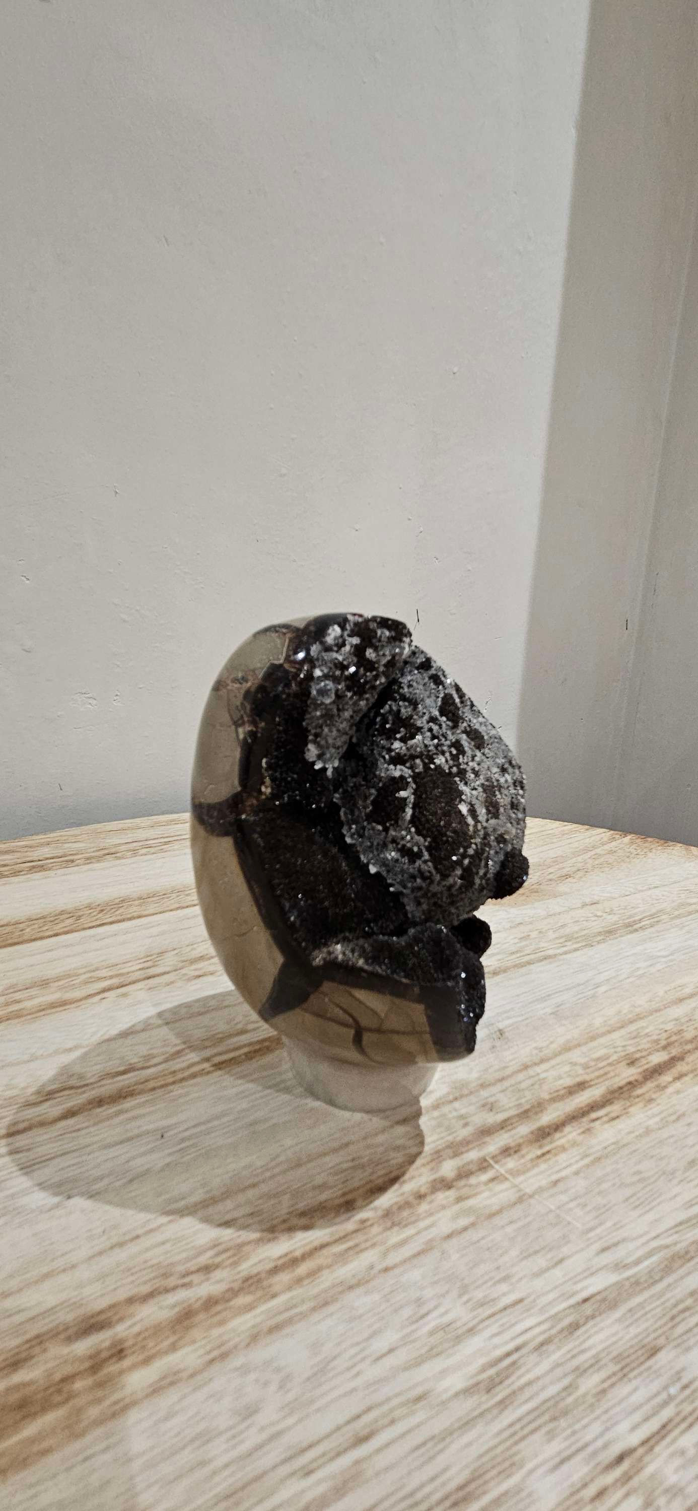 Septarian druzy freeforms