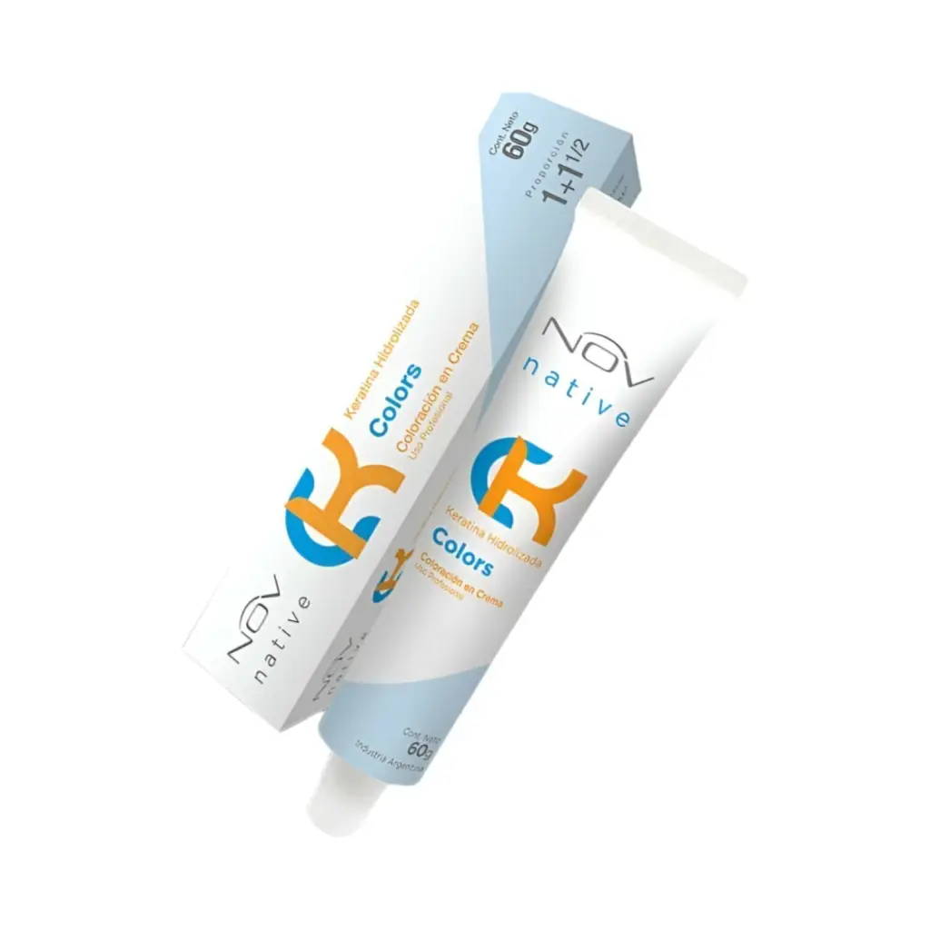 COLORACION EN CREMA NOV NATIVE x 60gs