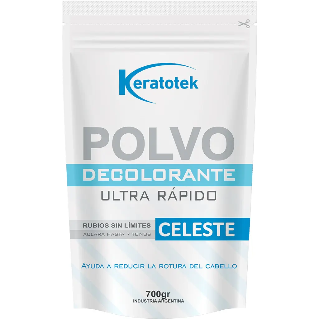 KERATOTEK CELESTE POLVO DECOLORANTE x 700gs