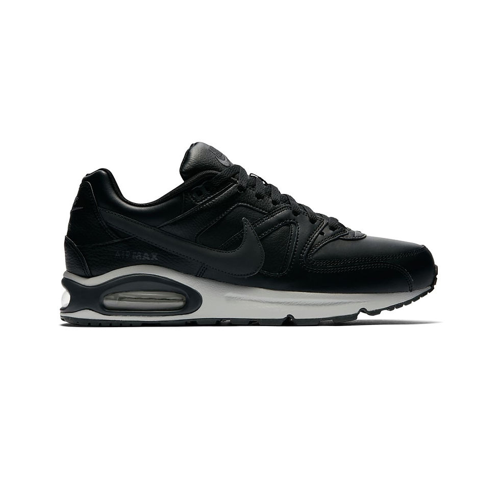Thumbnail: NIKE AIR MAX COMMAND LEATHER Mens Trainers BLACK