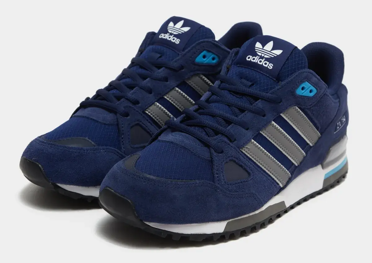 ADIDAS ZX750 DARK BLUE/GREY TRAINERS