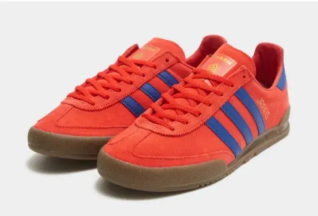 ADIDAS JEANS RED/BLUE  TRAINERS