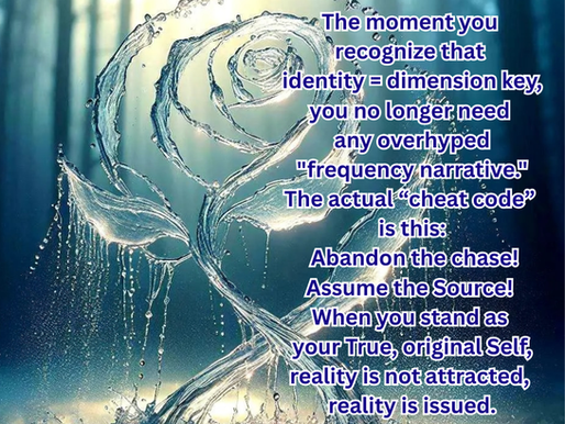 Stand as your True, Original Self and Issue Your Reality!