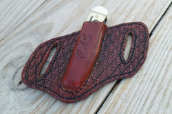 Custom Initialed Trapper Sheath 