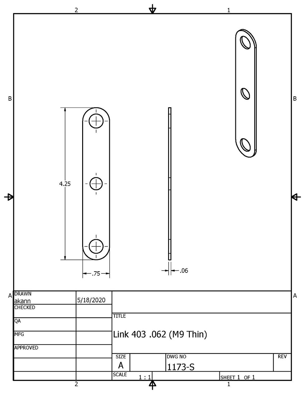 Thumbnail: Rolling Grille M9 Thin Link