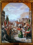 Figure 4: The entrance of Giuseppe Garibaldi to Naples on October 7th. A. Licata. Undated