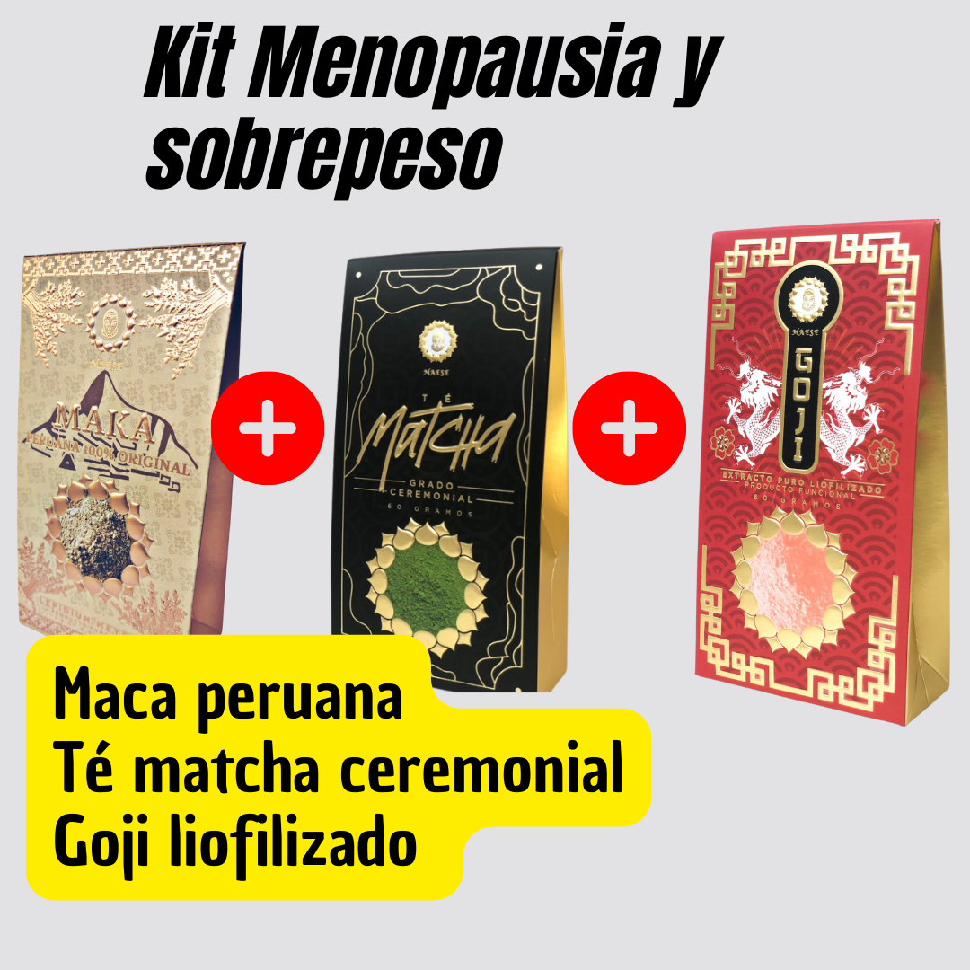 Kit menopausia con sobrepeso