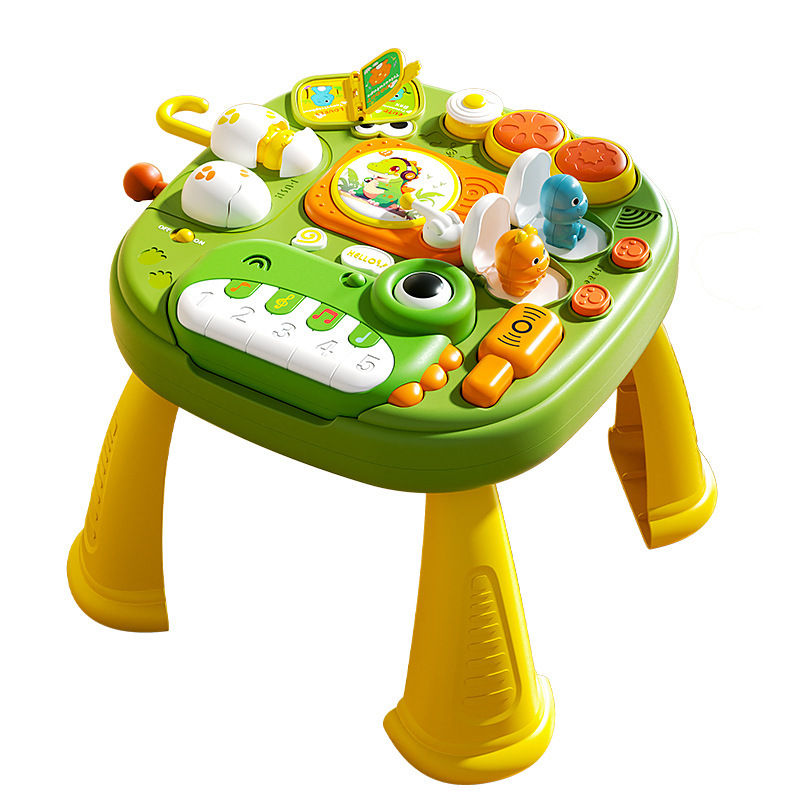 Miniatura: Tavolo Attività Montessori per Neonati - Busy Board con Suoni e Luci
