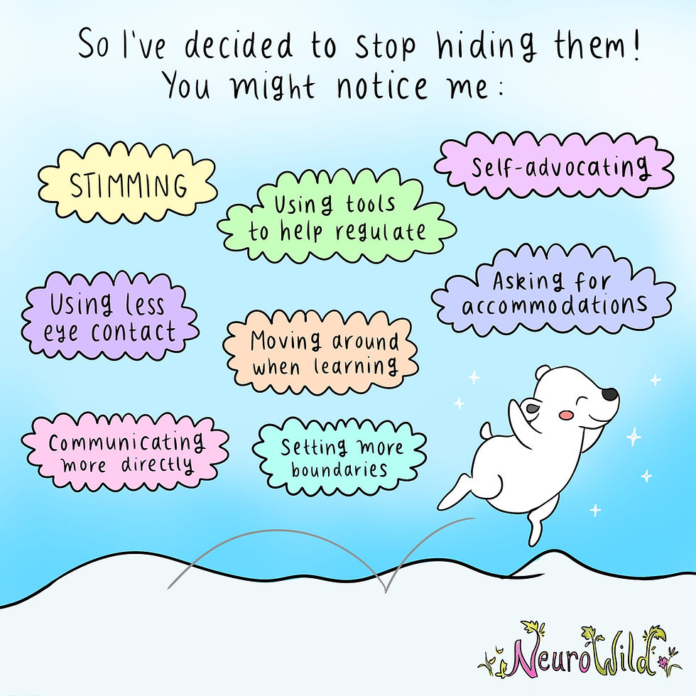 Thumbnail: Why do you seem MORE AUTISTIC now? (9-page infographic)