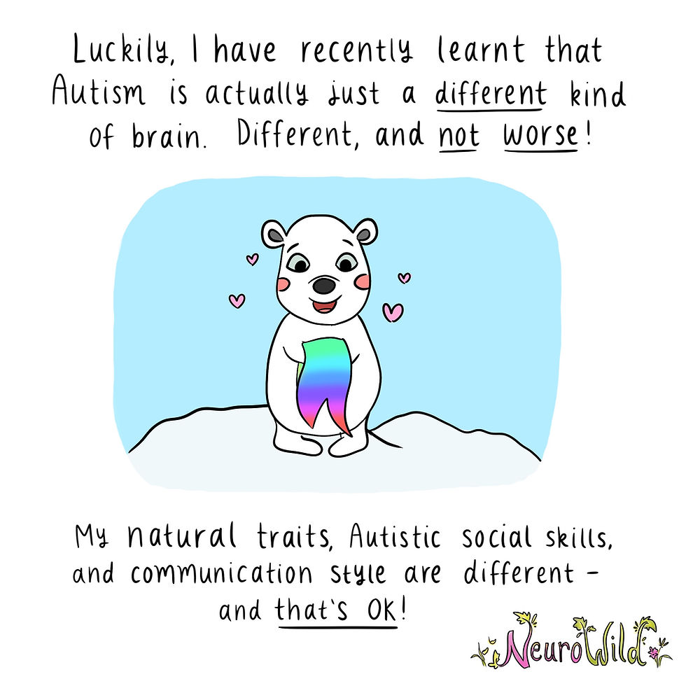 Thumbnail: Why do you seem MORE AUTISTIC now? (9-page infographic)