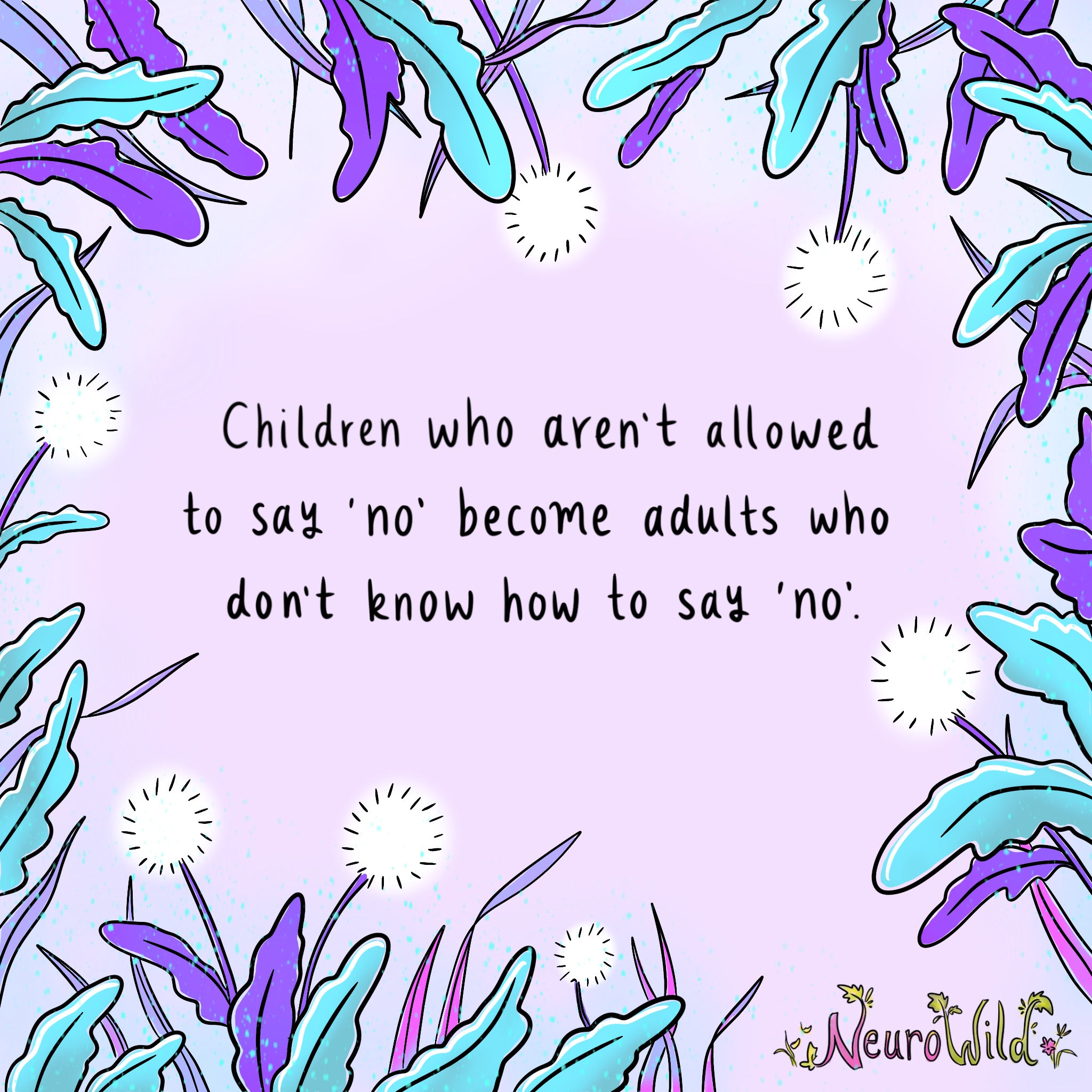 Children who aren't allowed to say no (single image)