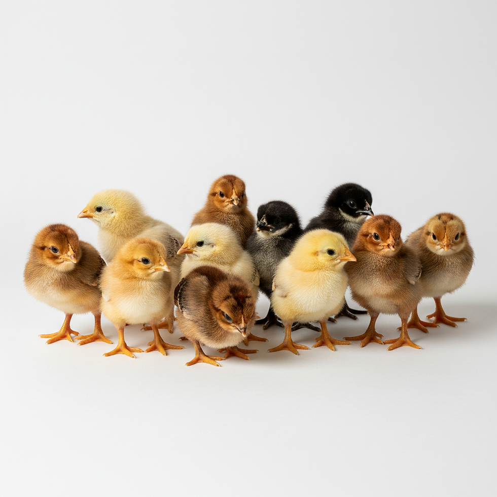 Healthy Assorted Chicks