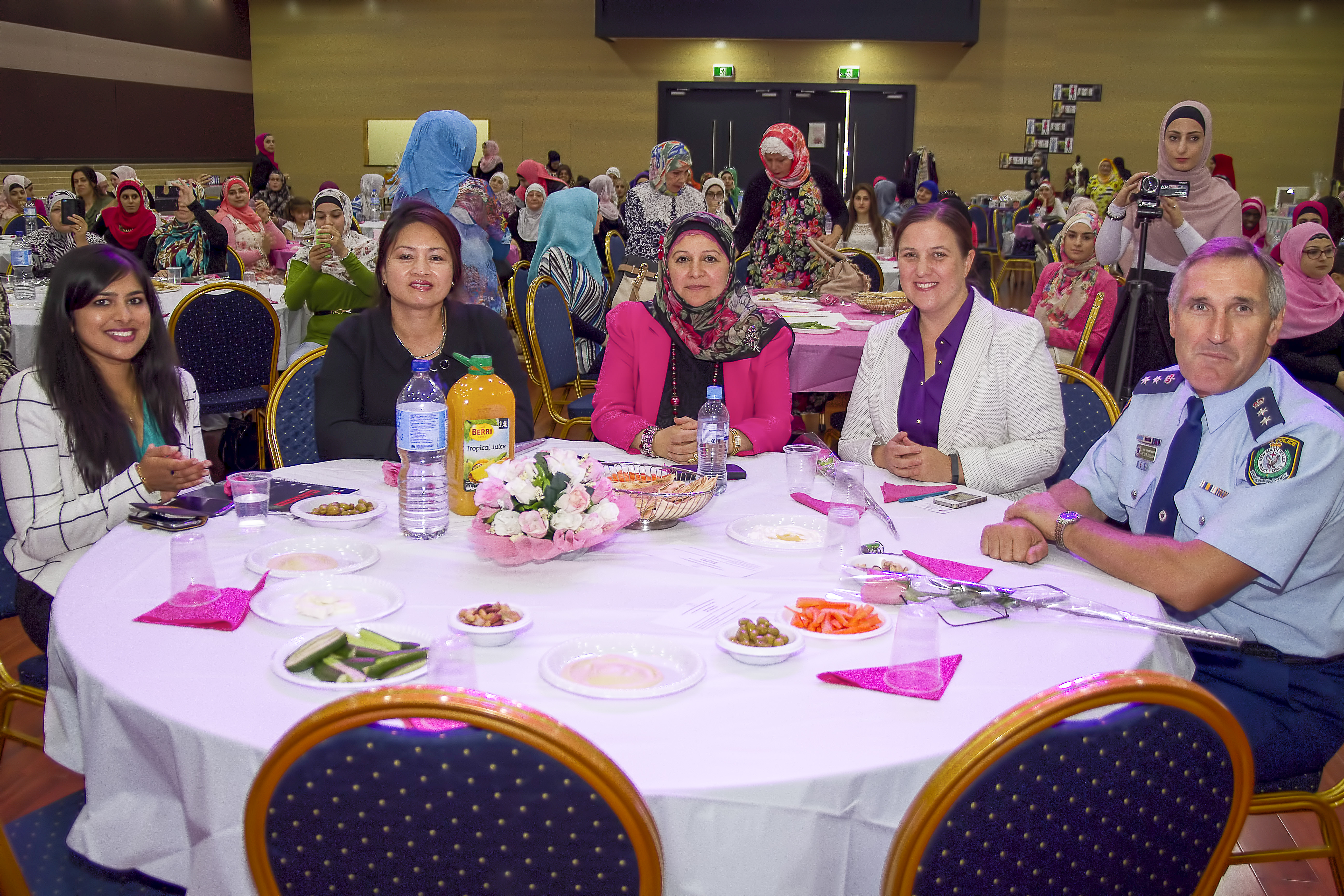 Ms Kaliyand, Ms Yang, Mrs Dana OAM, Ms Gibbons & Superintendent Gillam