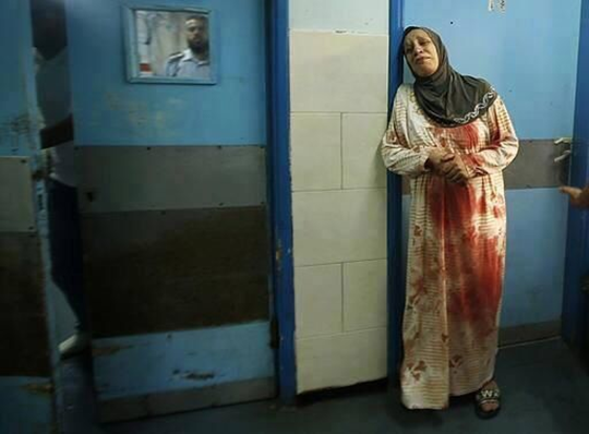 Imagine the blood of your children on your clothes. 