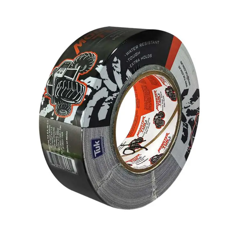 CINTA PARA DUCTO MONSTER USO RUDO NEGRA TUK 48MM X 32 MTS – Ferretera Industrial La Central