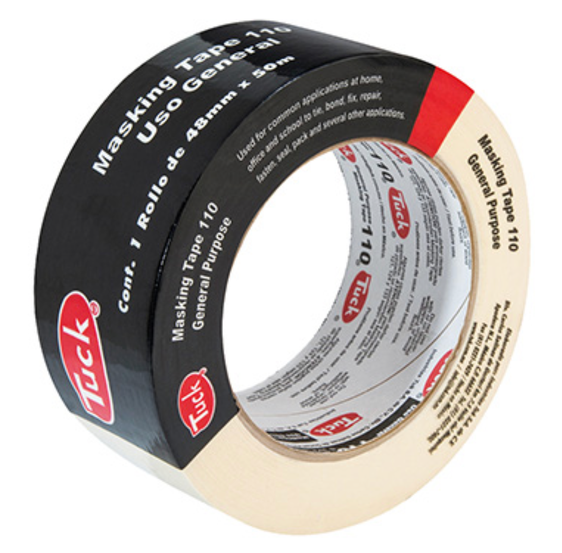 CINTA MASKING TAPE 2"X50MTS TUCK