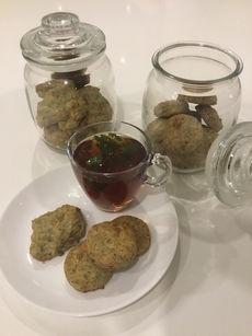 بسكوت الجبنة بالأعشاب